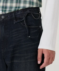 40A Denim Dark heren broek blauw