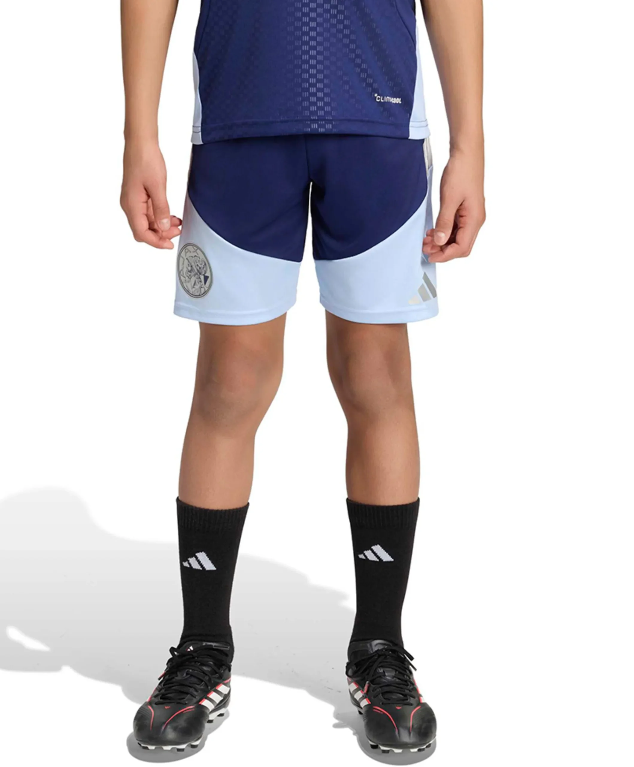 AJAX TR SHO Y jongens shorts blauw