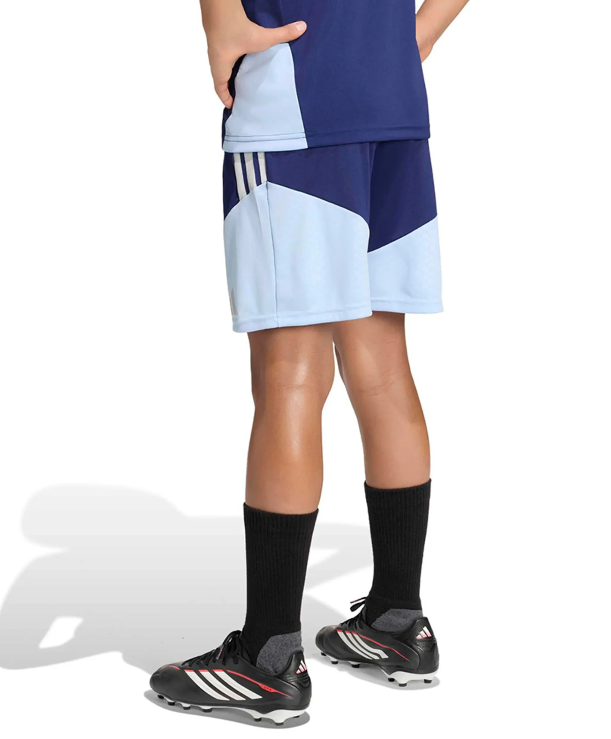 AJAX TR SHO Y jongens shorts blauw
