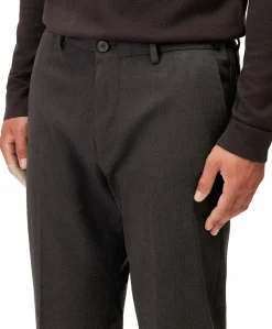 AJEND_RGLR heren pantalon bruin