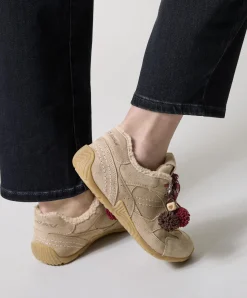 Alexia dames sneakers beige