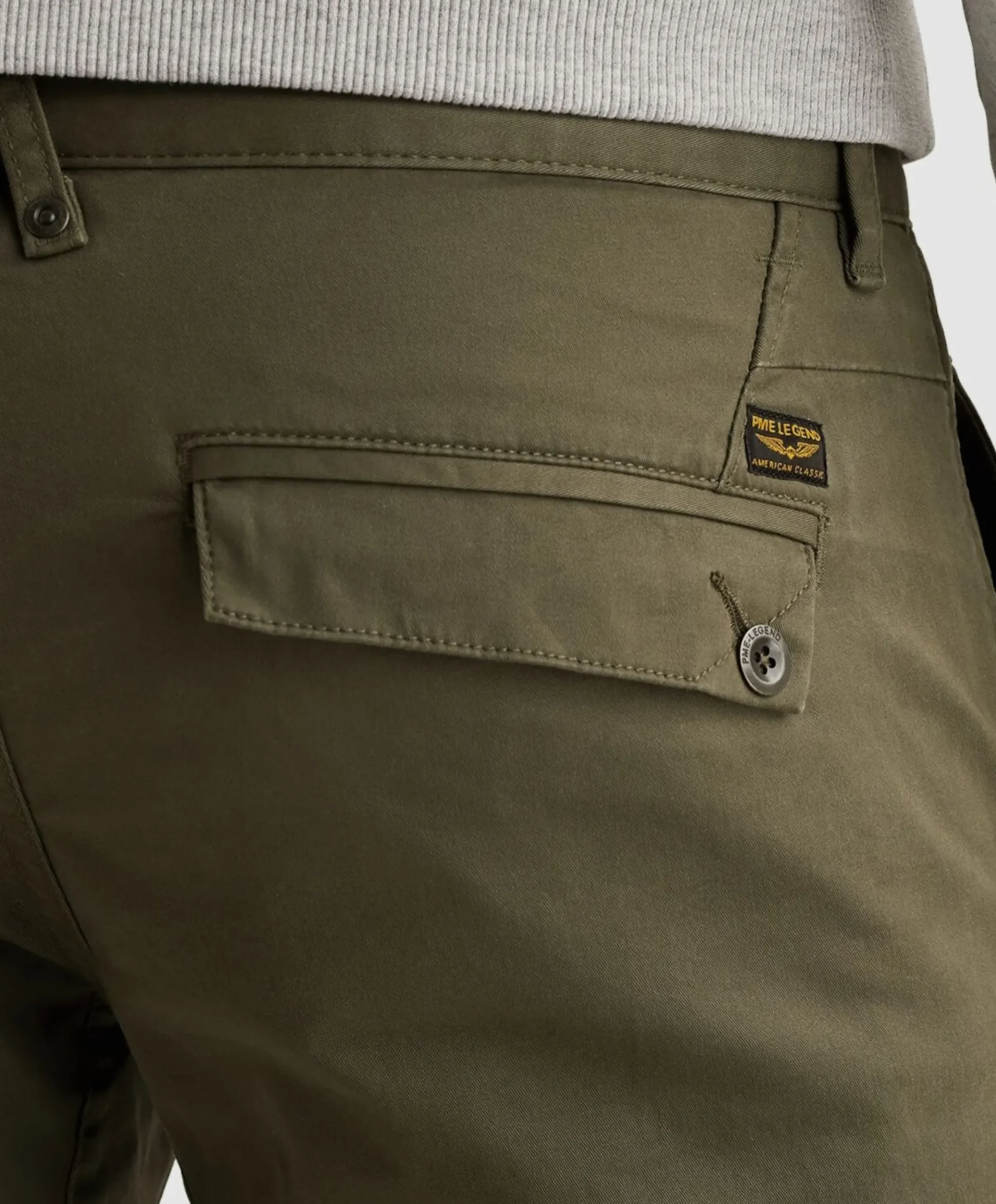 AMERICAN CLASSIC CHINO heren broek groen