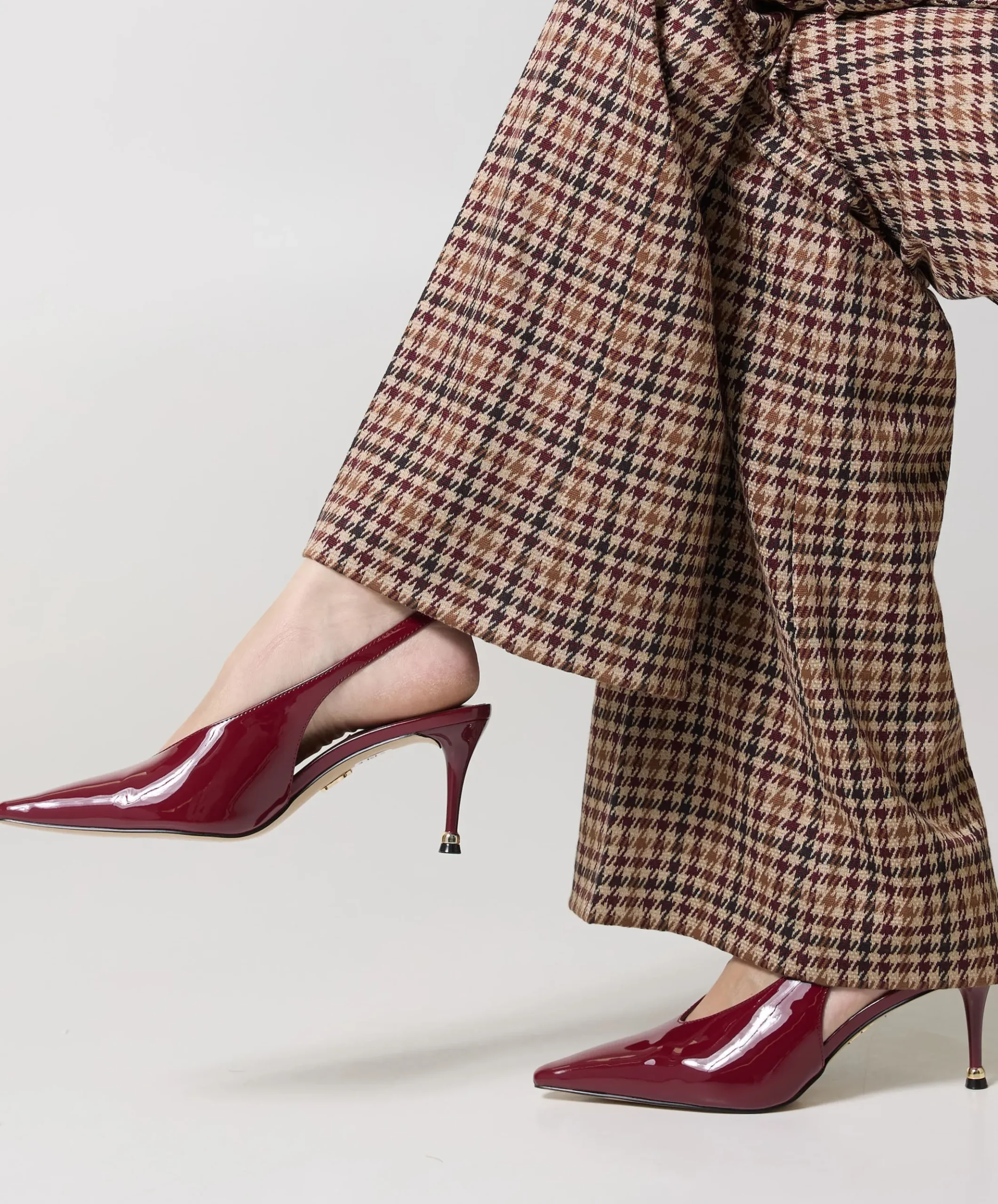 Archway dames slingbacks rood