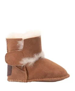 Baby bootie meisjes pantoffels bruin