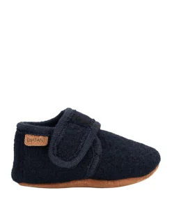 Baby wool slippers uniseks pantoffels blauw