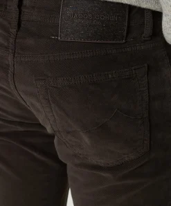 Bard Slim 5 pkt heren broek bruin