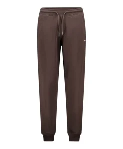 BASIC SWEAT PANTS heren broek bruin