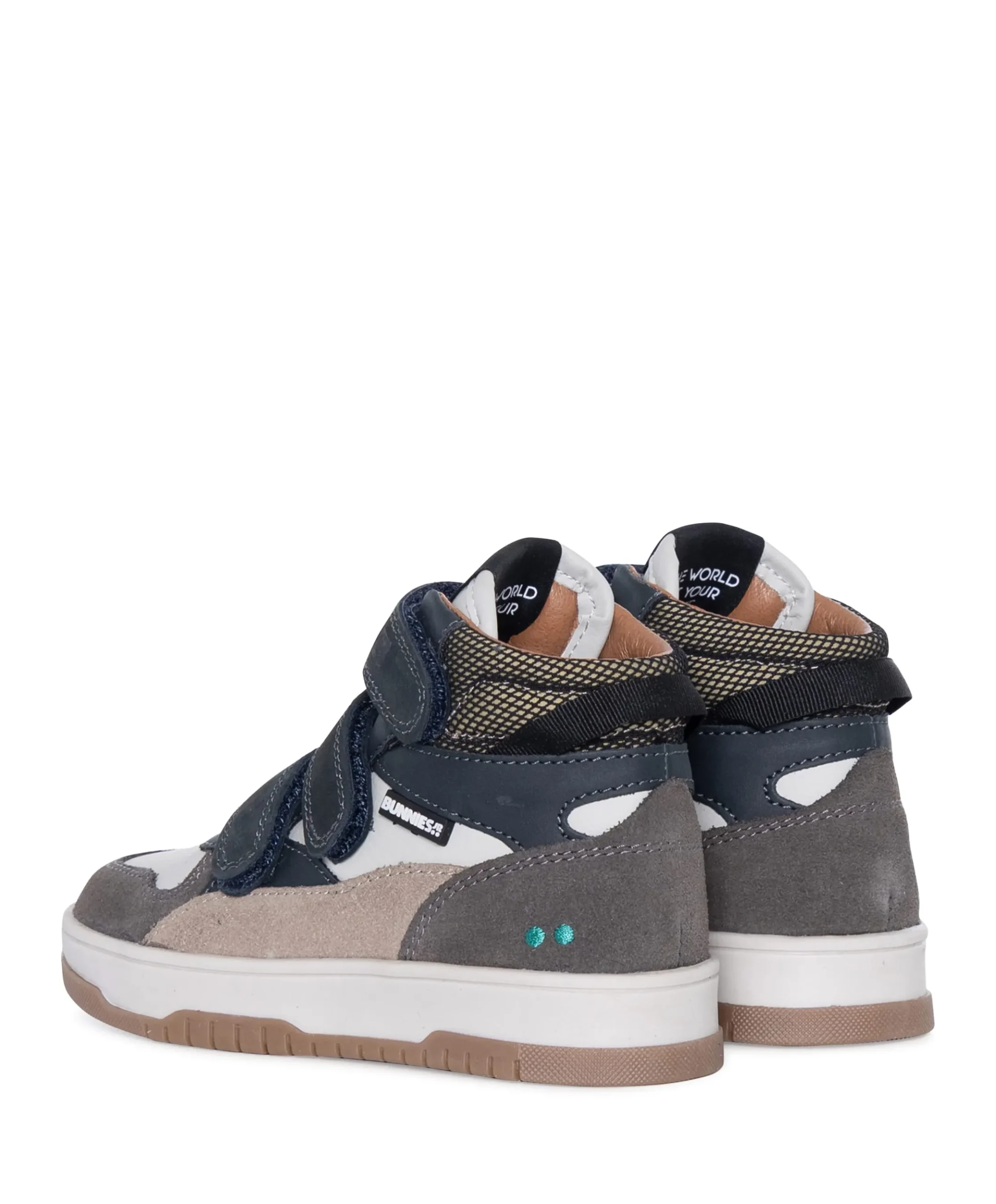 Benjamin Baas jongens sneakers grijs