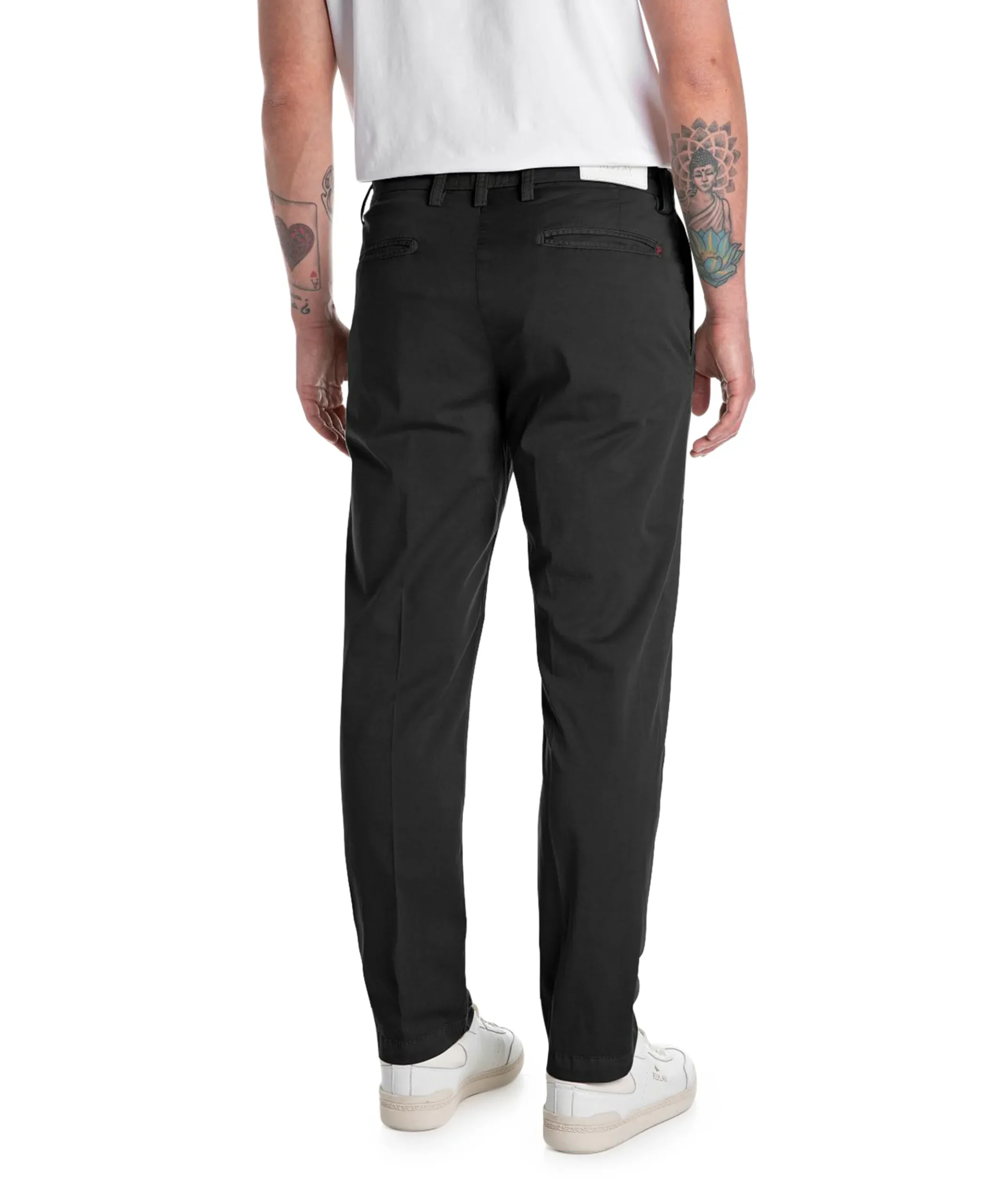 Benni pant heren broek zwart