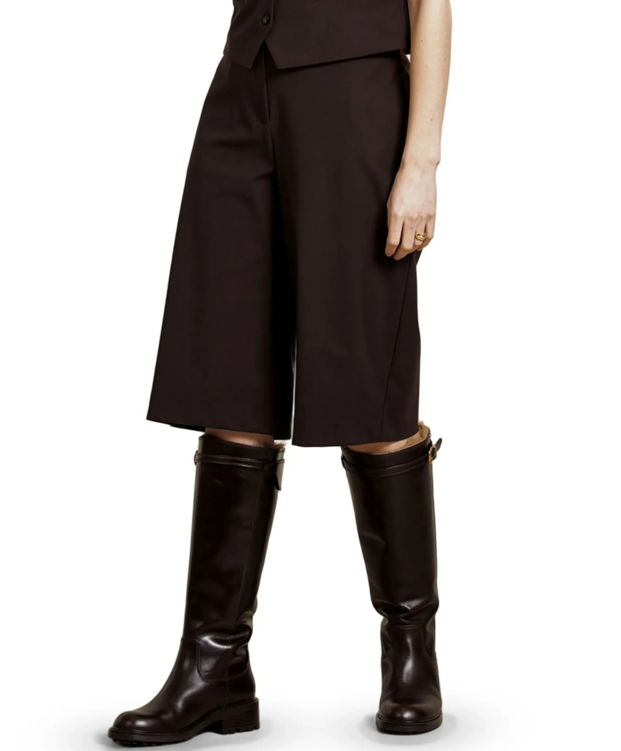 Betty bermuda dames bermuda bruin