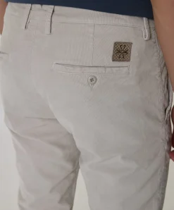 Bobby Slim Fit heren broek grijs