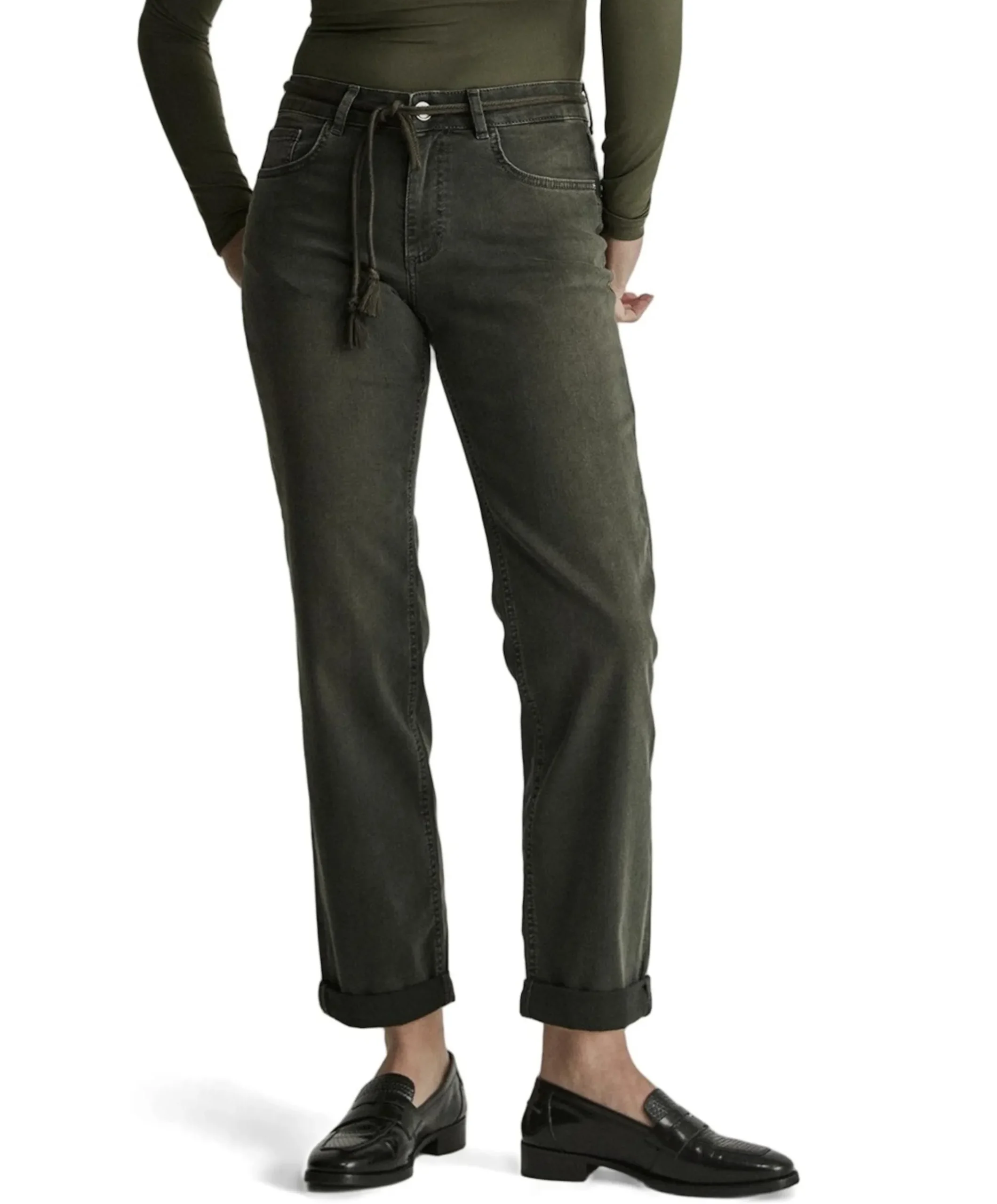 Bobby - Vintage Denim - 630 - Green dames jeans groen