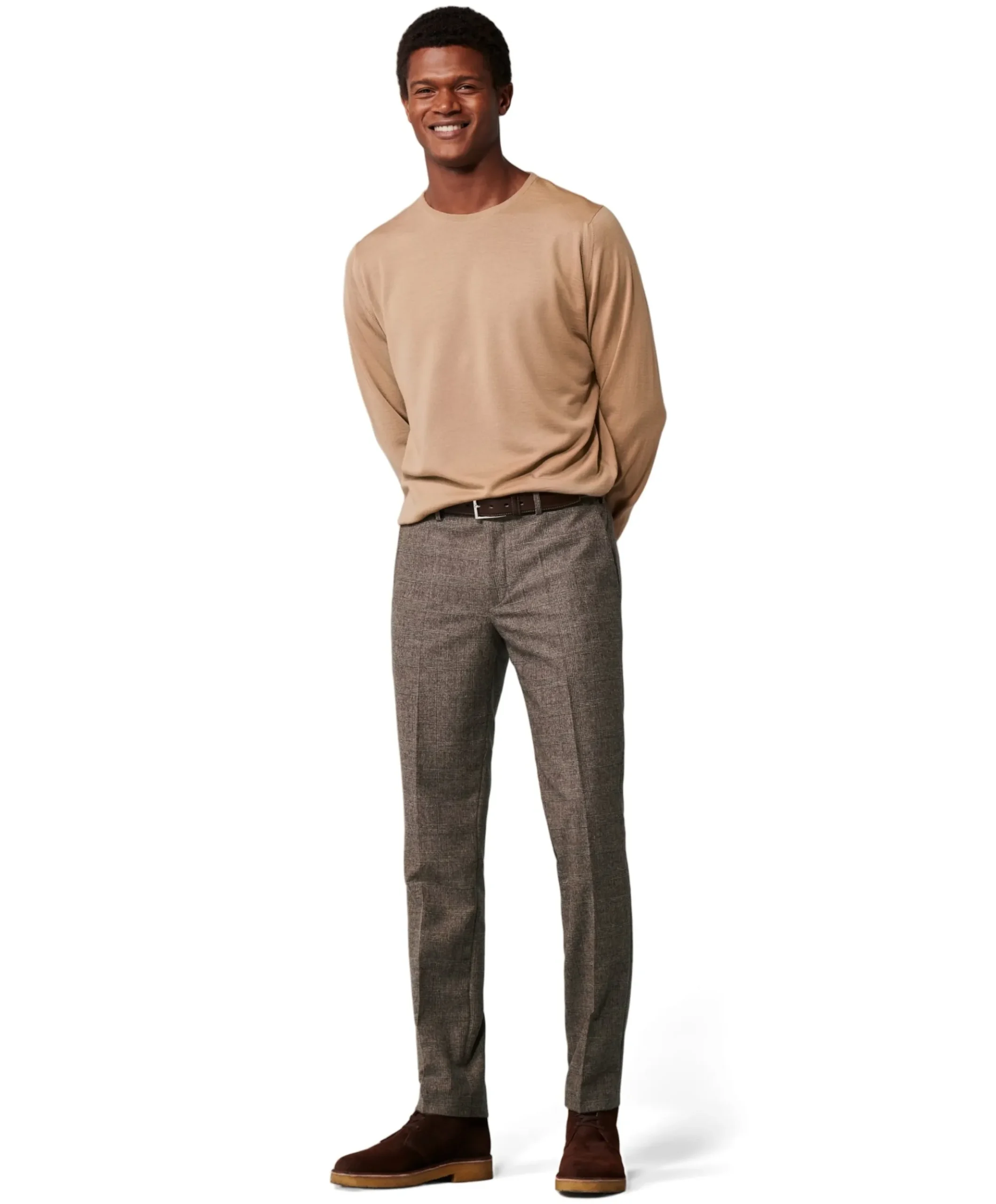 BONN Art.2-8811 heren pantalon bruin