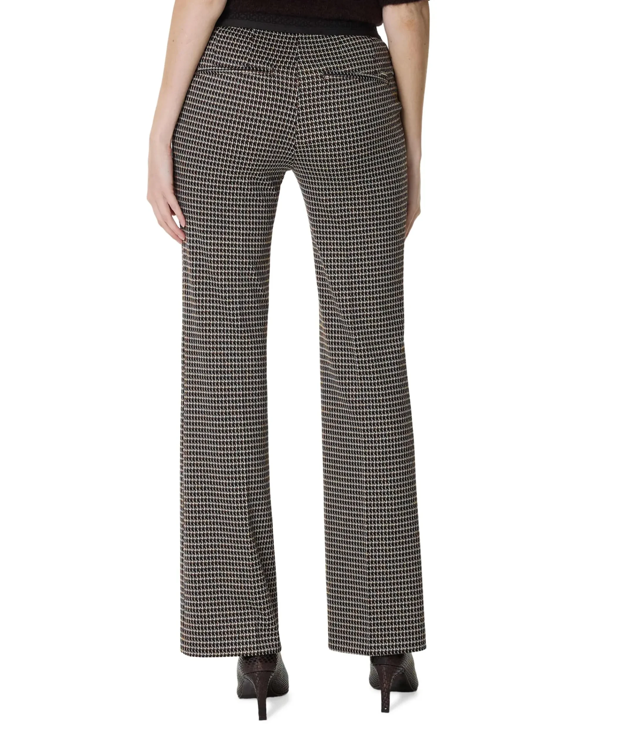 Bootcut Slim dames broek bruin