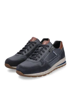 Bradley heren sneakers blauw