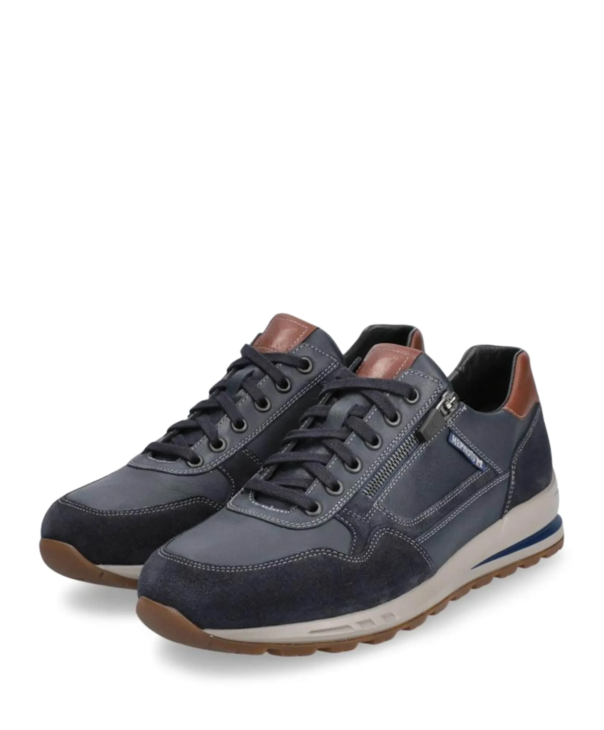 Bradley heren sneakers blauw