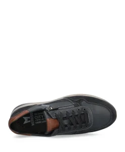 Bradley heren sneakers blauw