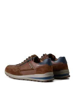 Bradley heren sneakers bruin
