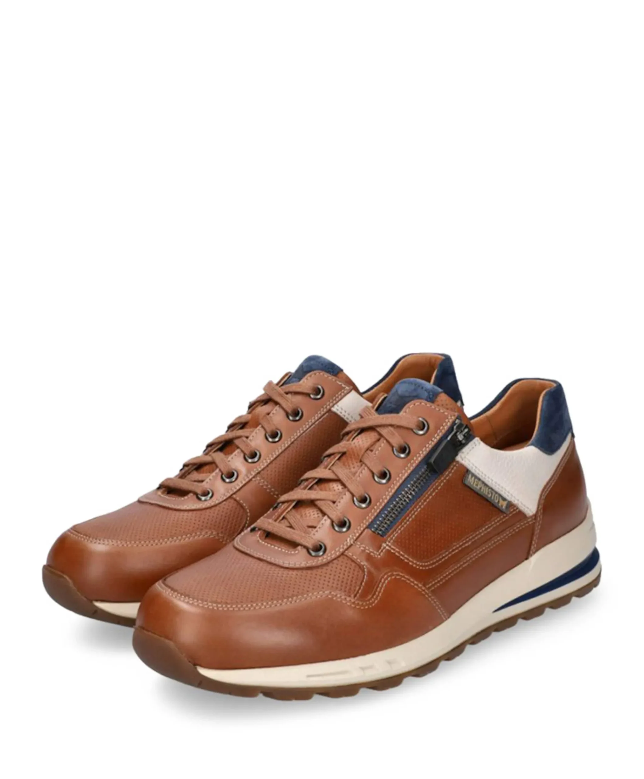 Bradley heren sneakers bruin