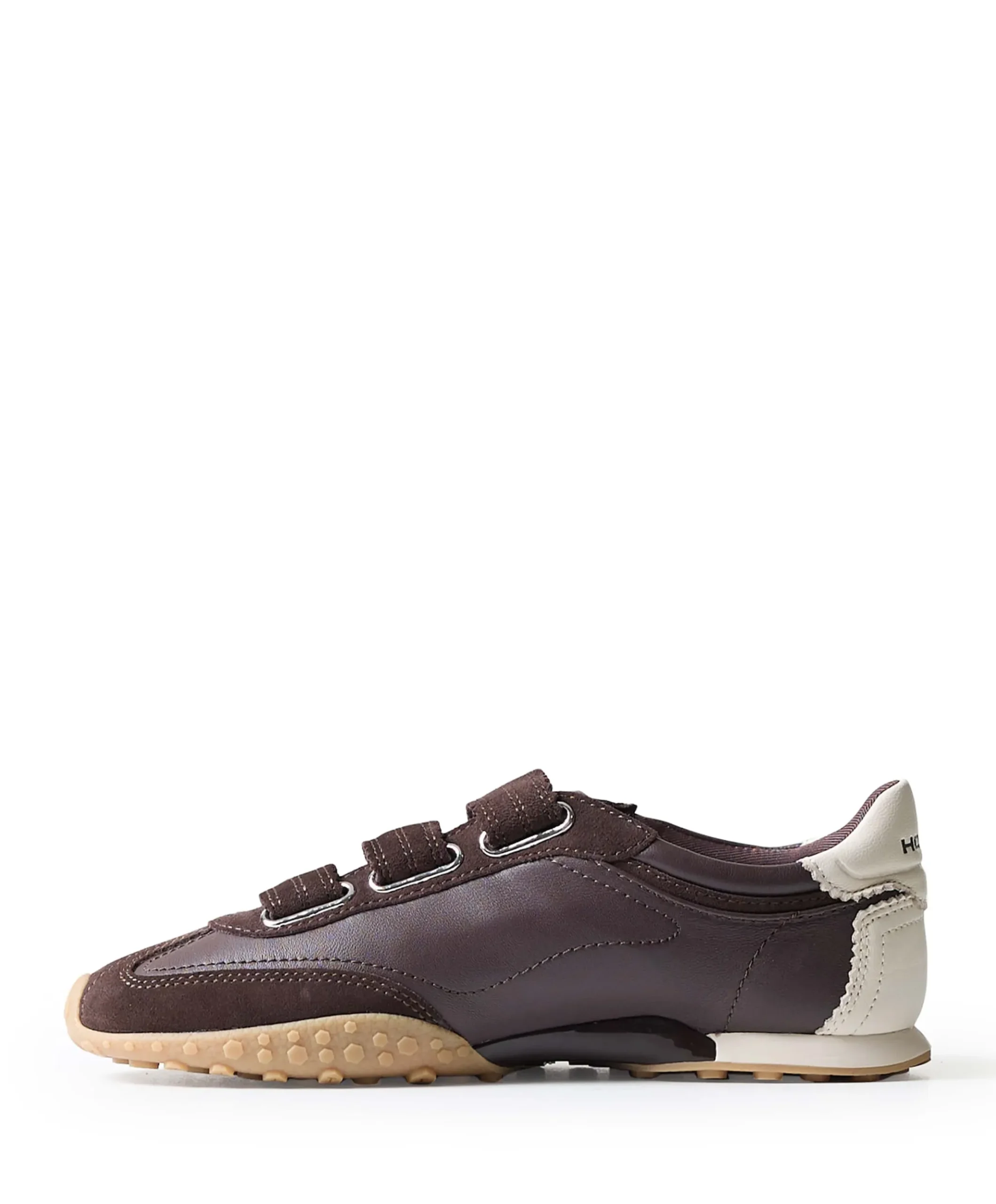 BRIDGE VELCROS dames sneakers bruin