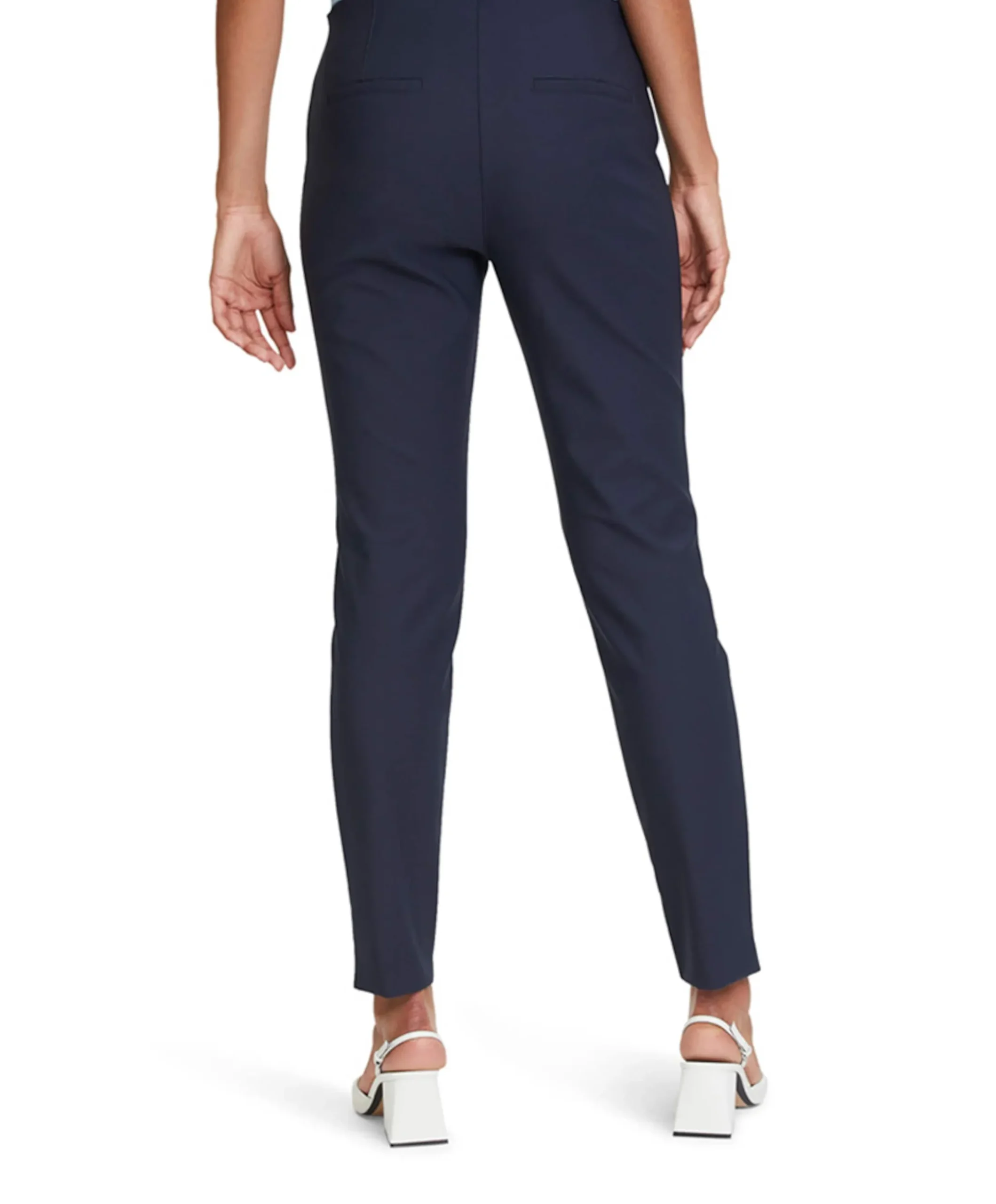 7/8 broek blauw