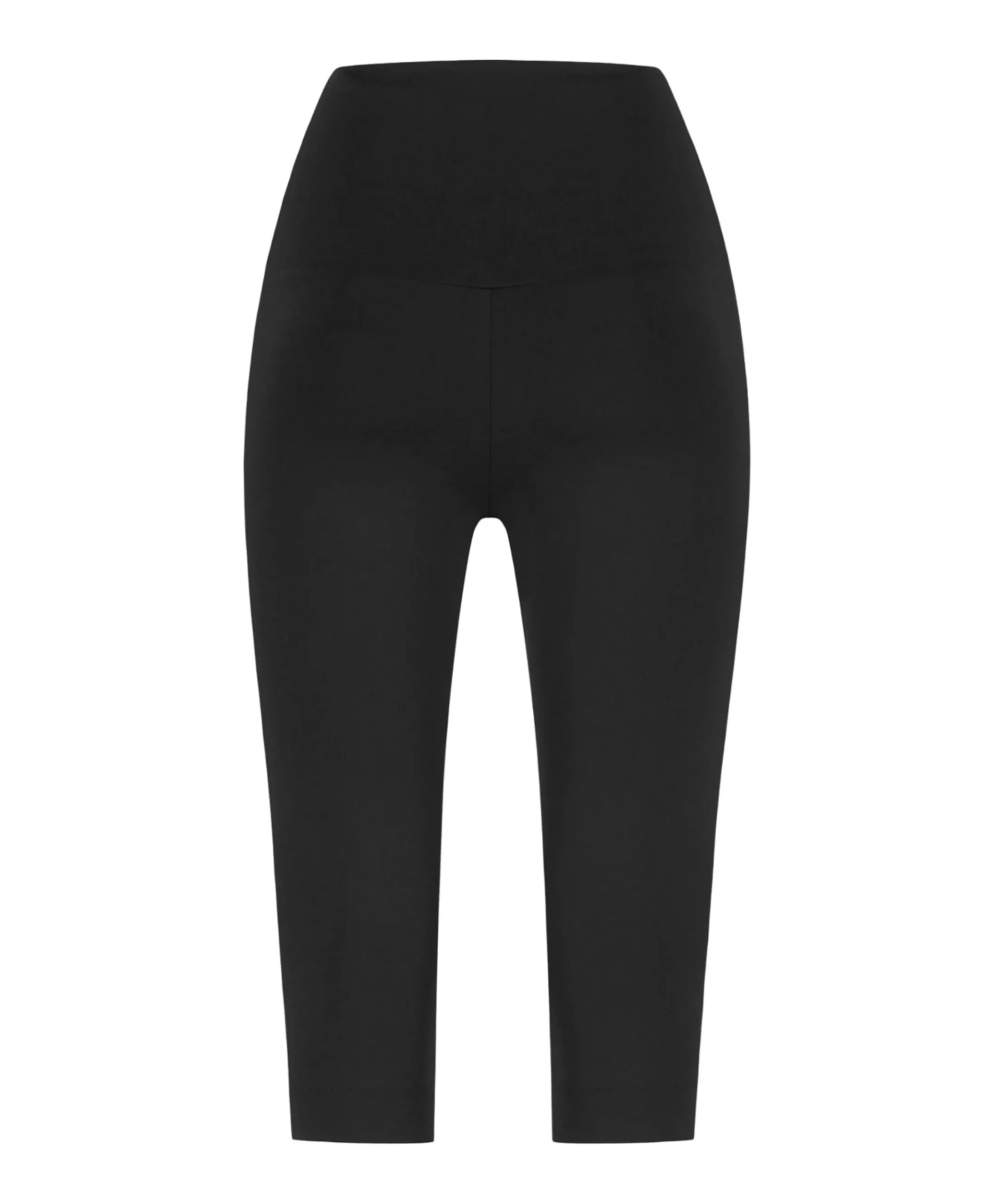 Capri Slit High Waist dames tights zwart