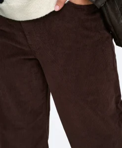 CARHOPE GLOBAL EX HW WIDE CORD PNT dames broek bruin