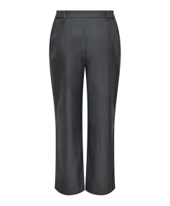 CARLINDA HW STR MEL TLR dames broek grijs