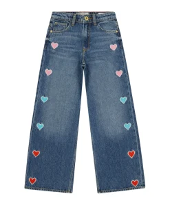 Cassie Hearts meisjes jeans blauw