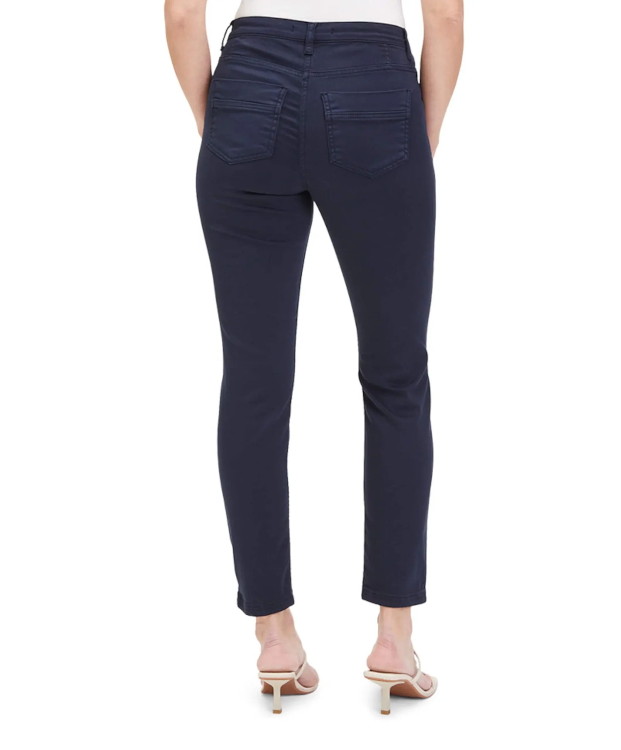 Casual 7/8 broek blauw