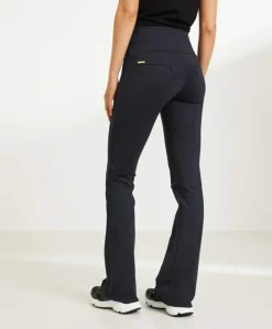Celine Flared Leggings dames tights zwart