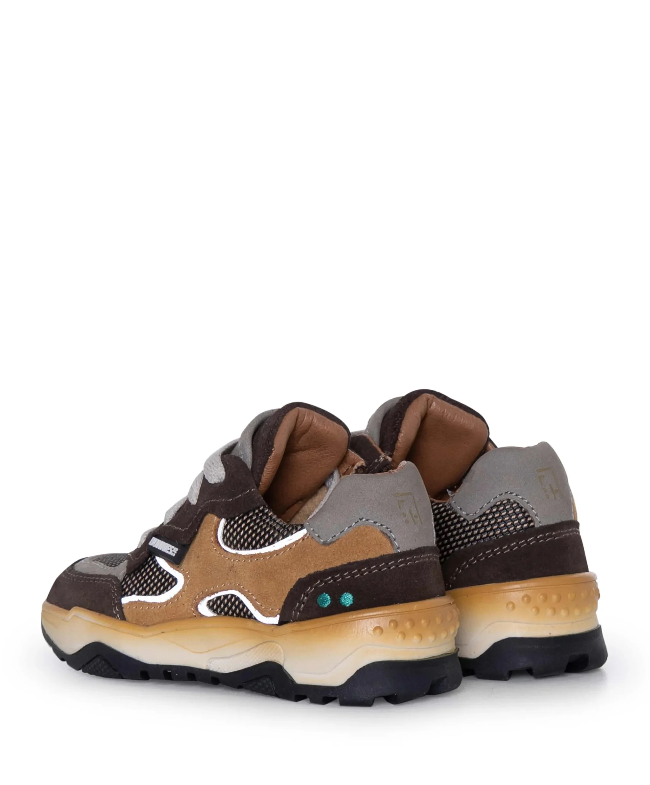 Chase Chunky uniseks sneakers bruin