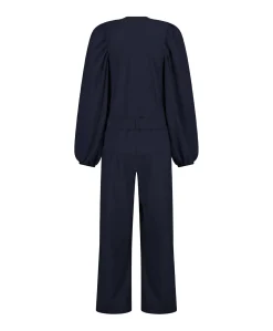 Cherie jumpsuit dames jumpsuit blauw