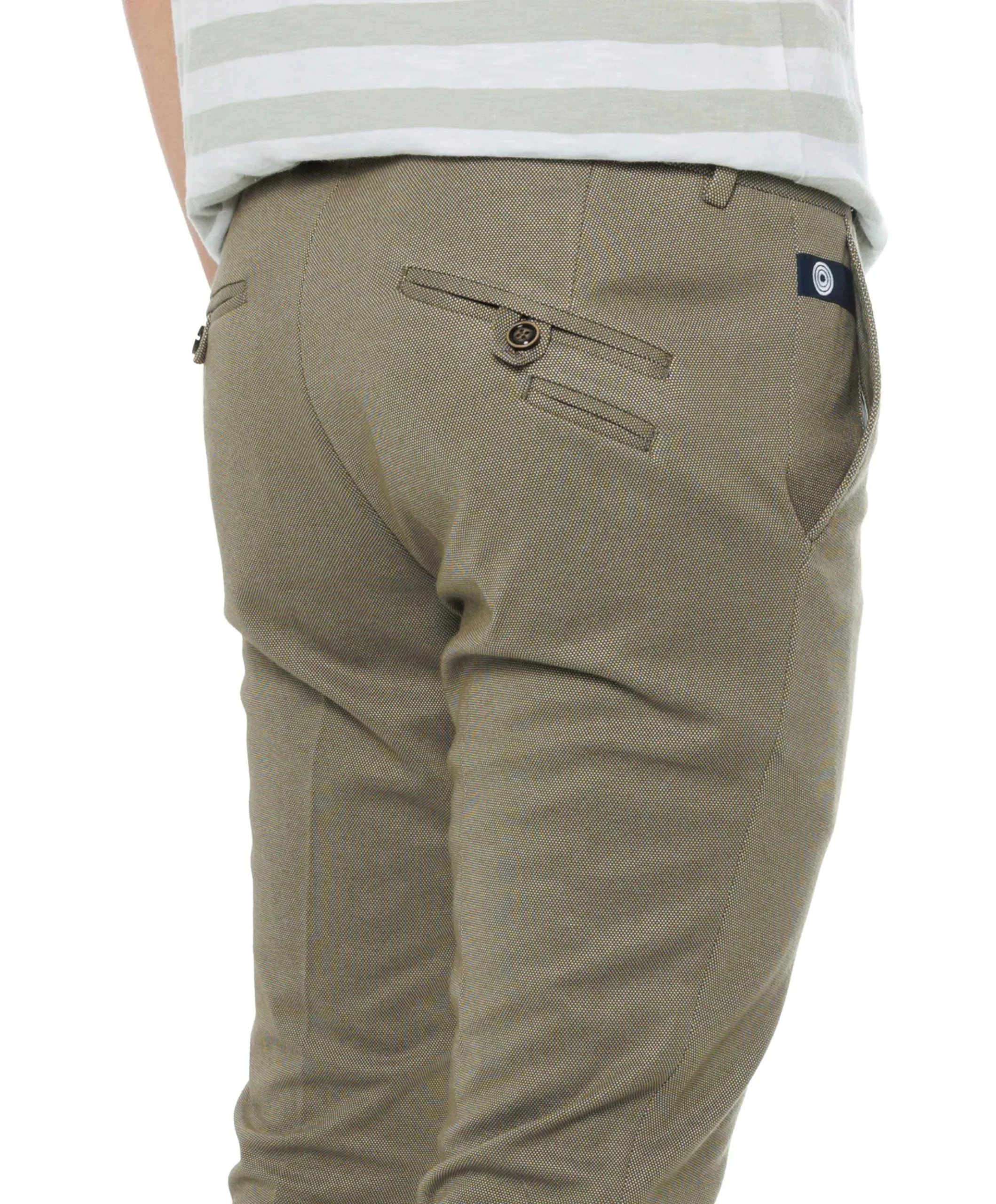 Chino Blue Industry heren broek groen
