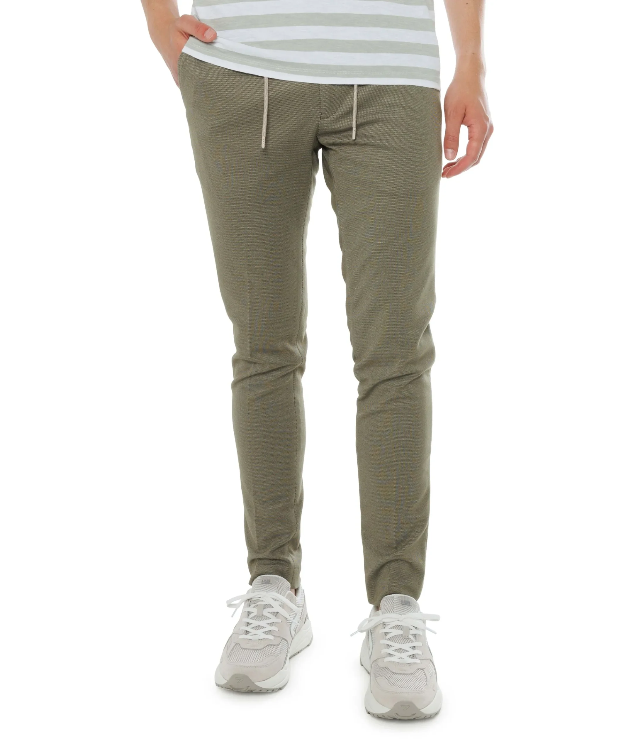 Chino Blue Industry heren broek groen