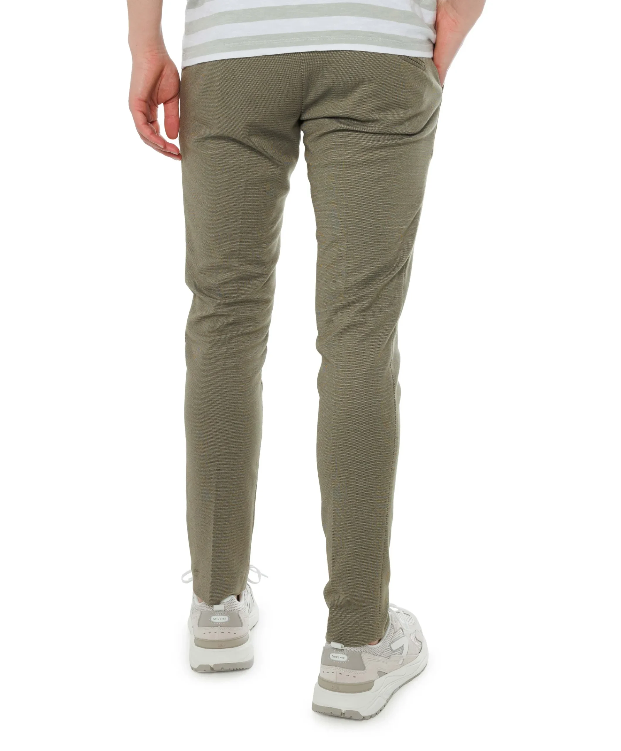 Chino Blue Industry heren broek groen
