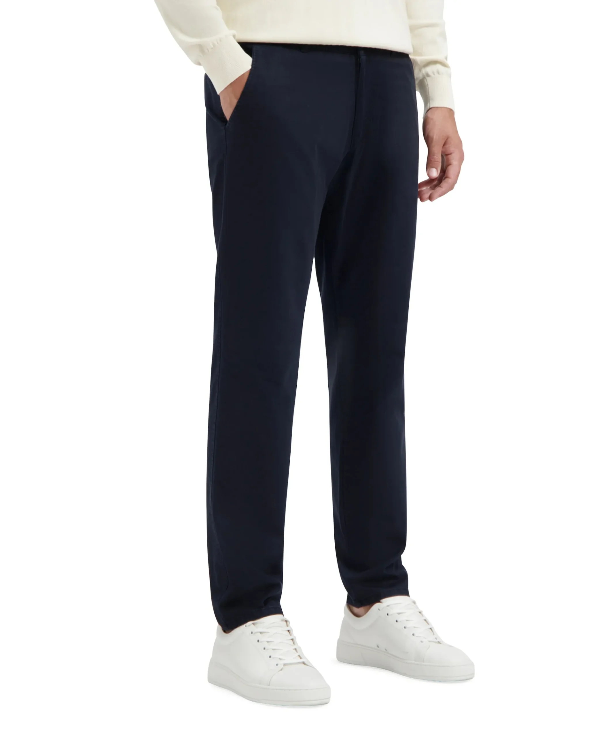 Chino Essentials heren broek blauw
