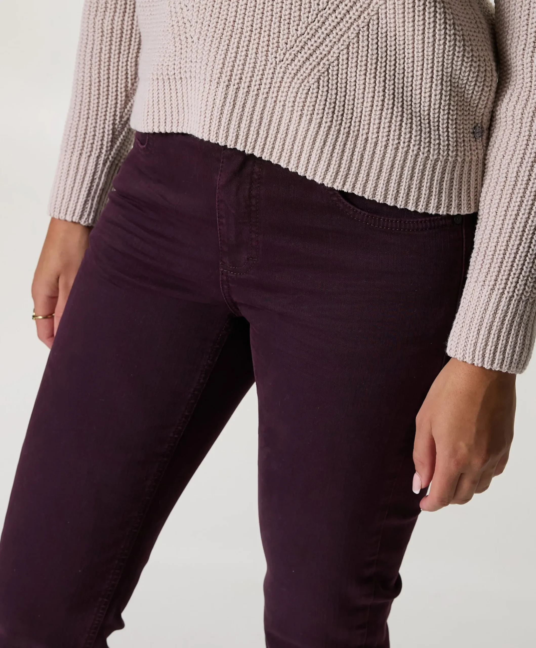 Cici jeans bordeaux