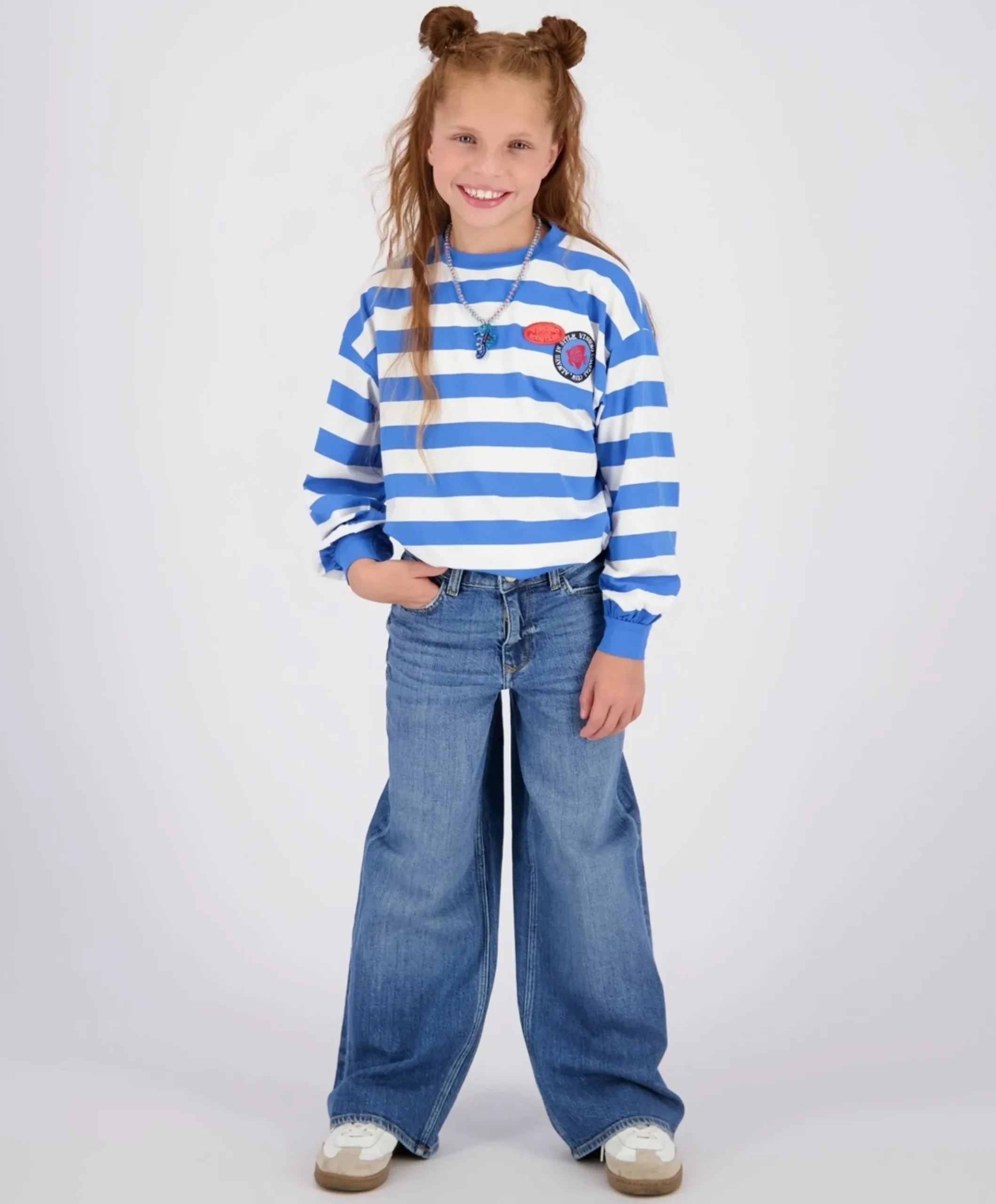 Cita meisjes jeans blauw
