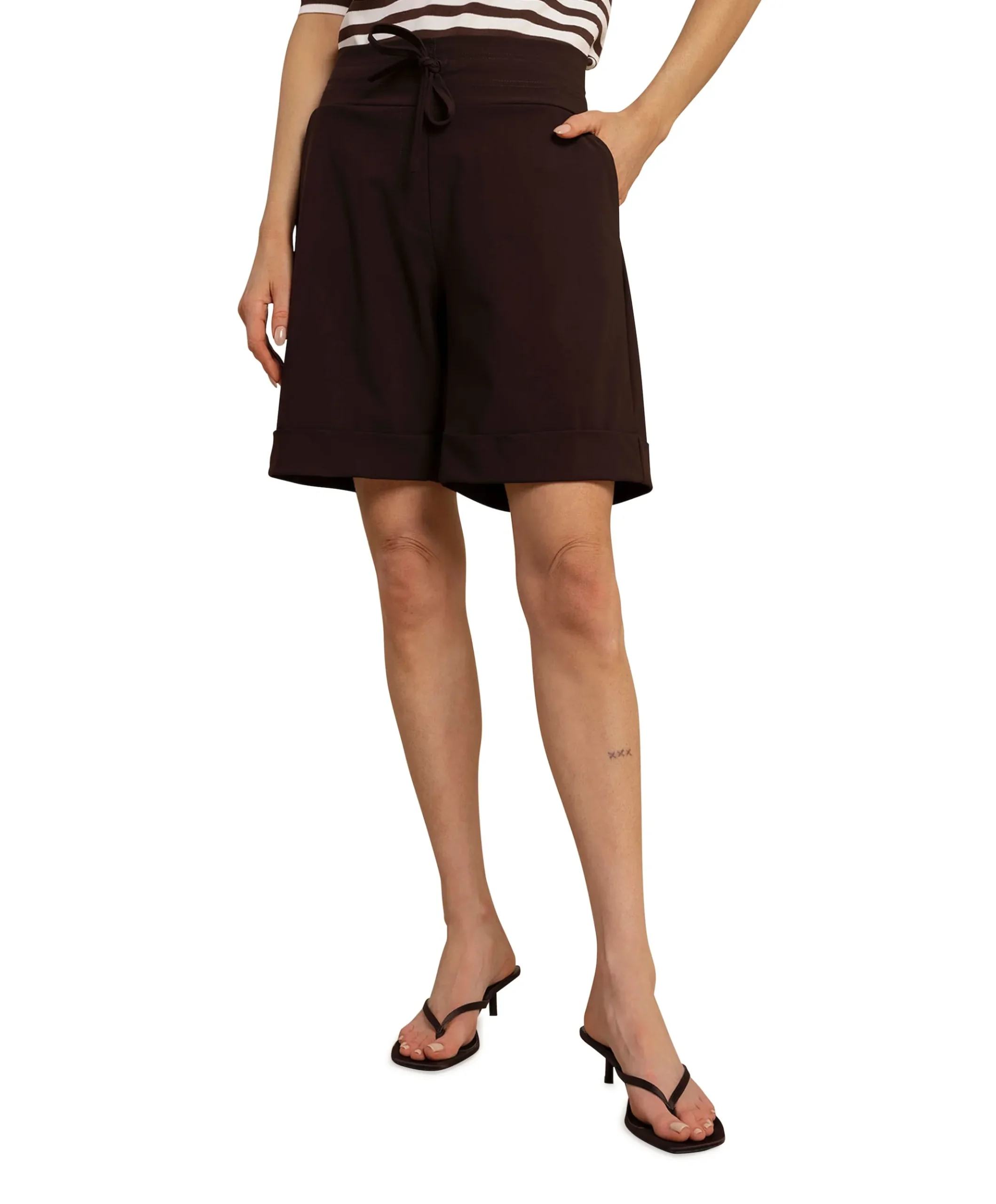 City dames bermuda bruin