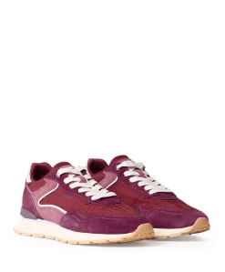 CITY dames sneakers rood