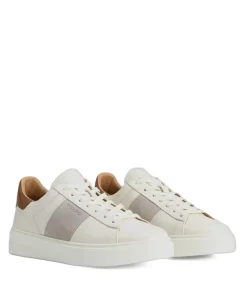 CLASSIC COURT BAND MAN heren sneakers ecru