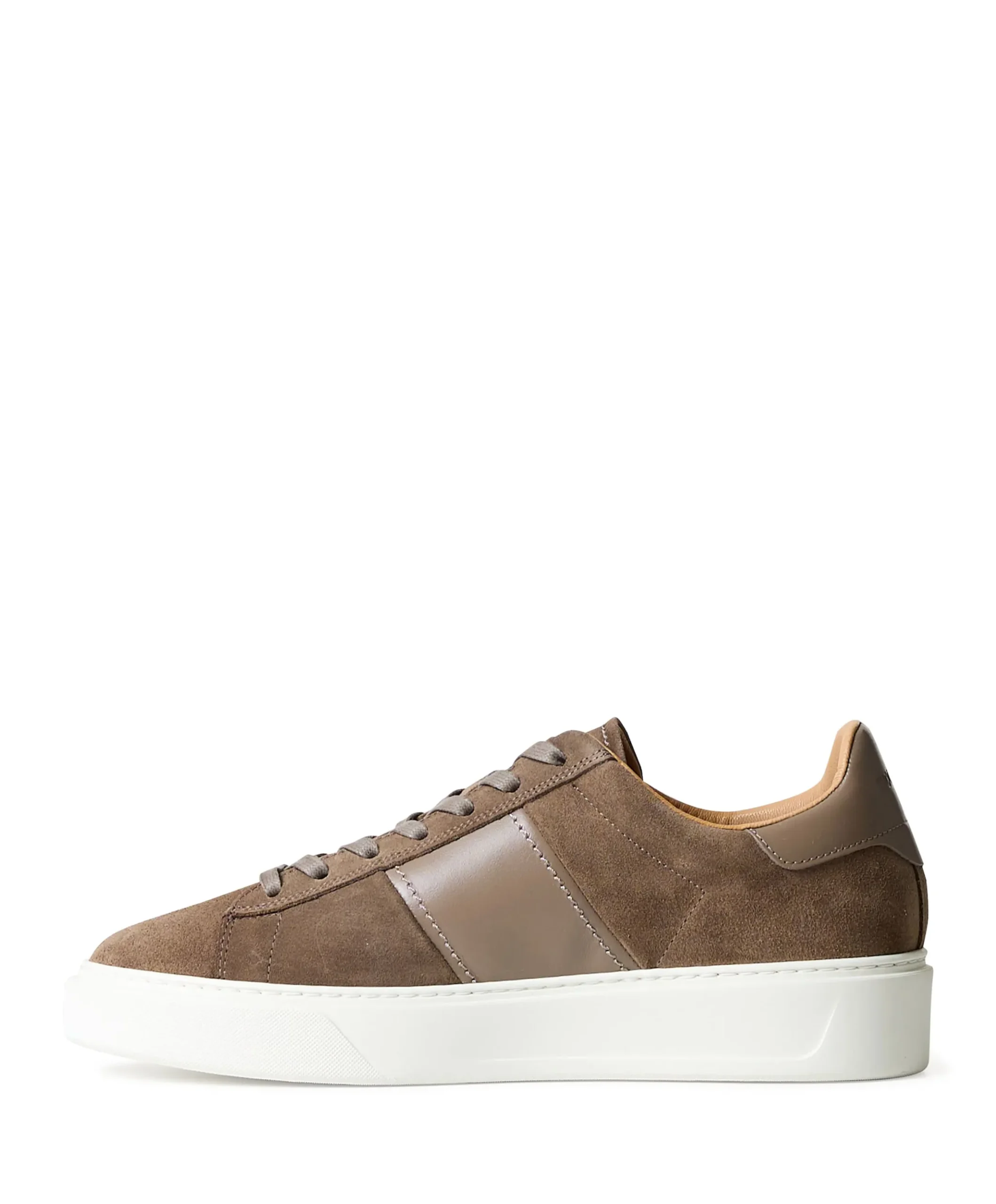 CLASSIC COURT BAND MAN heren sneakers beige