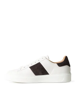 CLASSIC COURT BAND MAN heren sneakers ecru