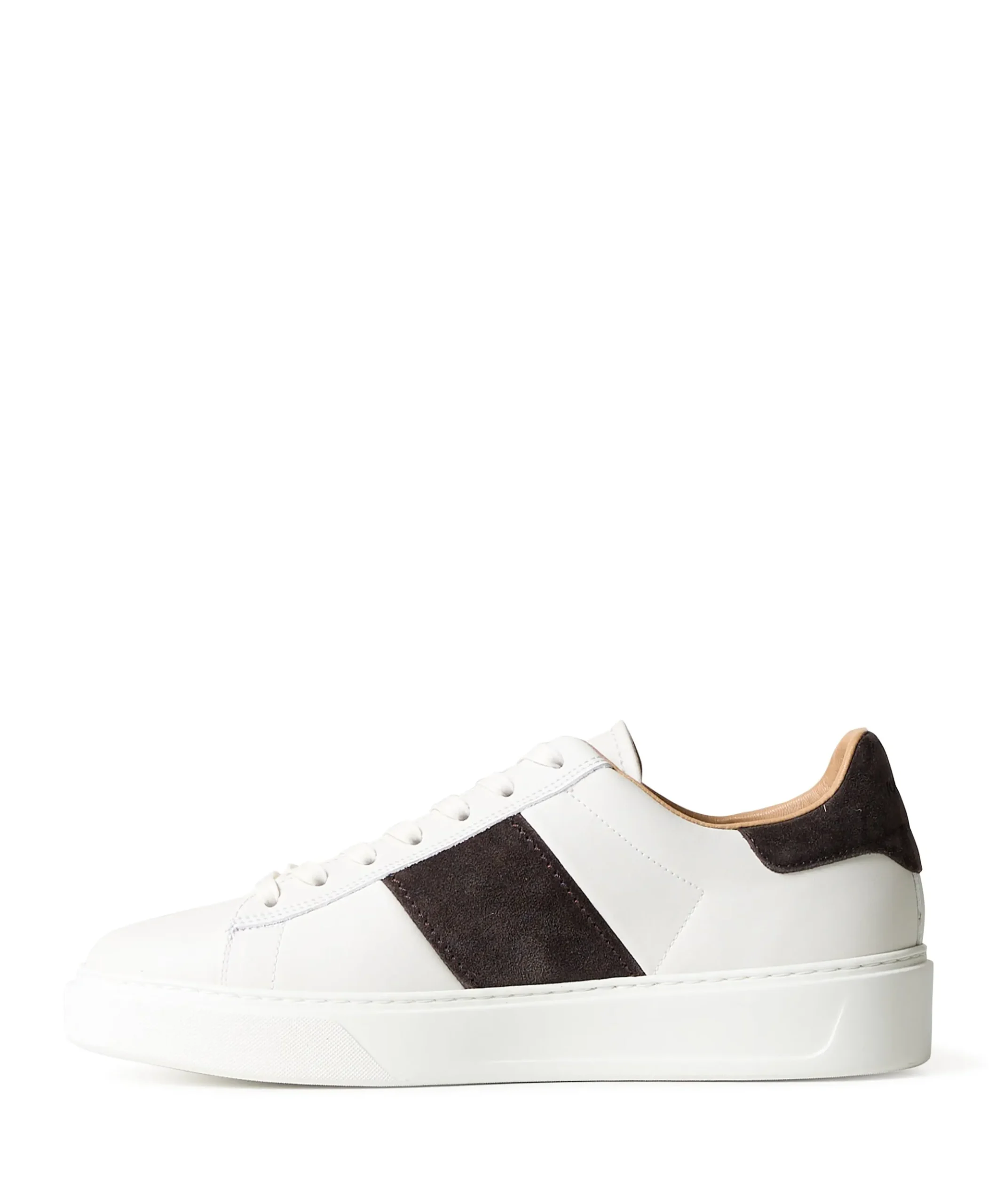 CLASSIC COURT BAND MAN heren sneakers ecru