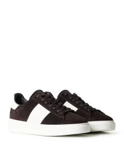 CLASSIC COURT BAND MAN heren sneakers bruin