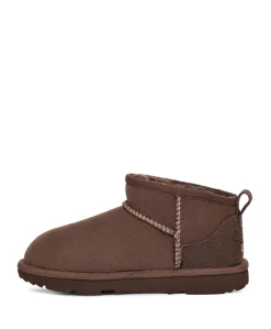 Classic ultra mini l meisjes enkellaarzen bruin