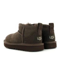 Classic ultra mini meisjes enkellaarzen bruin