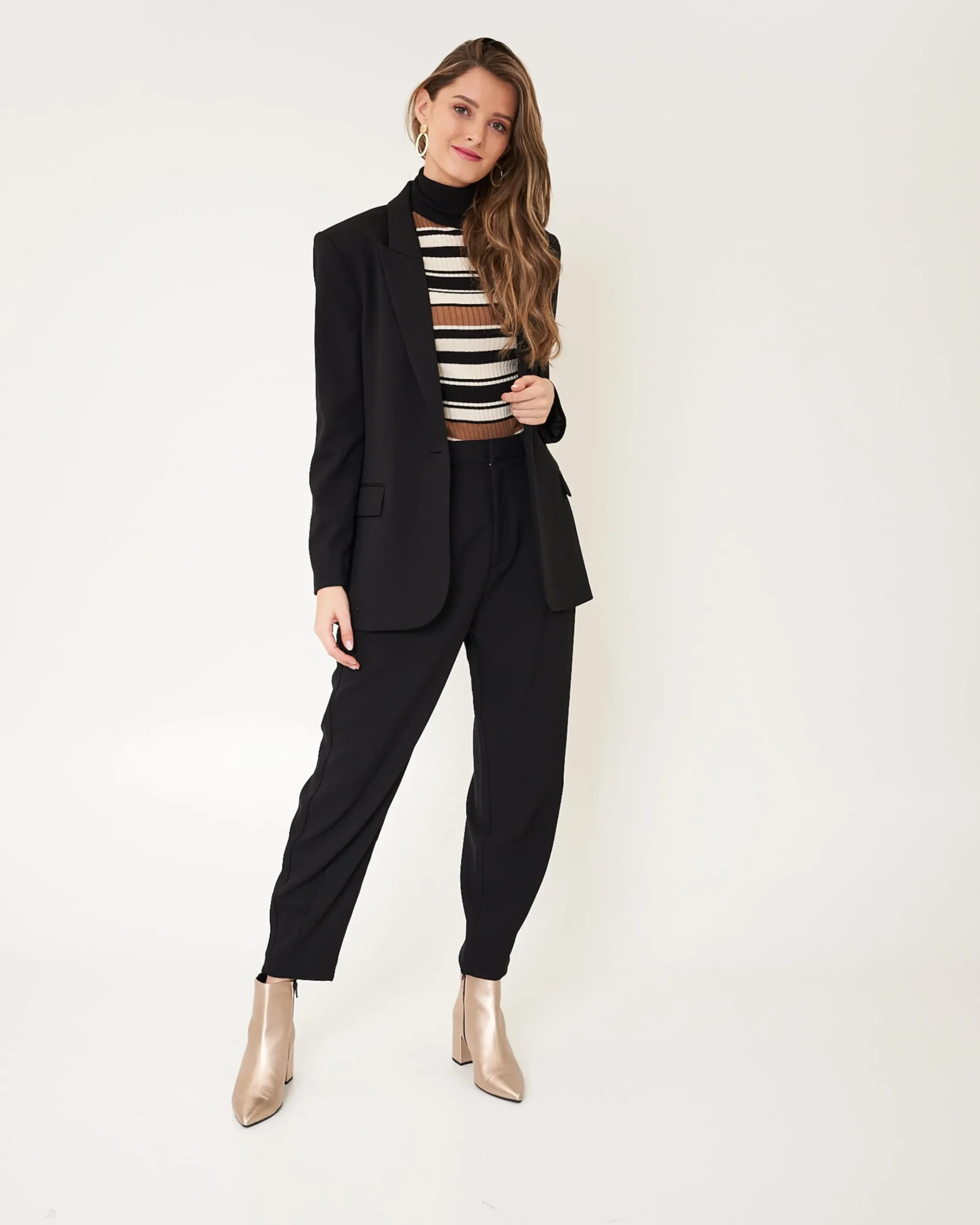 CMTailor-pa dames broek zwart