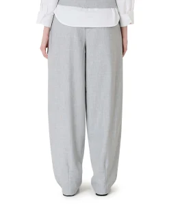 CMTAILORY dames broek grijs